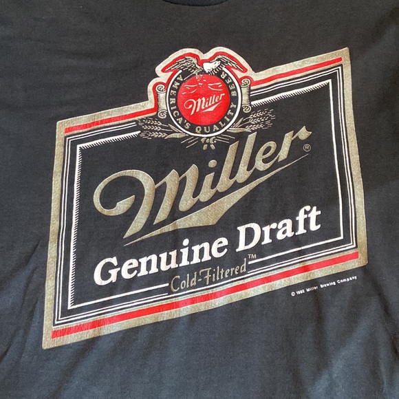 1992 Miller Genuine Draft Tee - Picture 3 of 6